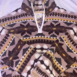 fluffy aerie quarter zip